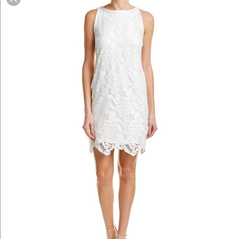 Three Dots Lace Shift Dress NWT